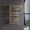 Electric Heated Towel Rail with Time and Temperature Settings US Plug