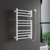 Electric Heated Towel Rail with Time and Temperature Settings US Plug