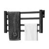 Electric Metal Towel Bar Towel Dryer Rack Towel Warmer and Towel Holder In Black Or White