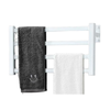 Electric Metal Towel Bar Towel Dryer Rack Towel Warmer and Towel Holder In Black Or White