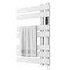 Electric Towel Dryer Aluminum 7-Bar Heated Towel Rack with Touch Panel