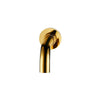 Elegant Brass Basin Bathroom Faucet Round Rotatable Bathtub Spout