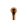 Elegant Brass Basin Bathroom Faucet Round Rotatable Bathtub Spout