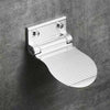 Non-Slip Aluminum Shower Foot Rest Bathroom Pedestal Footstool