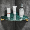 Emerald Corner Shelf Wall Bathroom Storage Rack Bathroom Shower Shelf