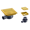 European Stainless Steel Large Flow Drain with Side Drain Drainage