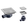 European Stainless Steel Large Flow Drain with Side Drain Drainage
