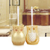 European Stainless Steel Long Handle Resin Base Toilet Cleaning Brush