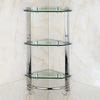 European-style Bathroom Shelf Glass Corner Shelves For The Shower