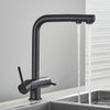 Filtered Kitchen Faucet 360 Rotation Dual Sprayer Drinking Water Tap