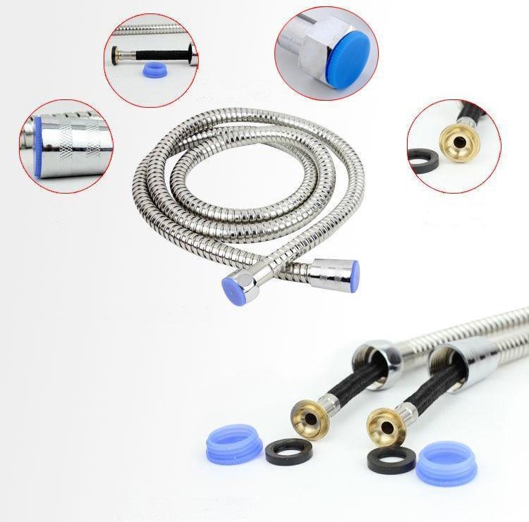 Spring Shower Hose, Flexible Telescopic Shower Hose, Explosion-proof And Anti-winding Hose, For Water Plumbing Toilet Bidet Sprayer Gun Bathroom(grey