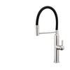 Flexible Silicone Kitchen Faucet Swivel Dual Spray Hot Cold Mixer Tap