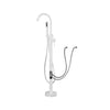 Floor Standing Bathtub Faucet Column Basin Vertical Shower Head Faucet