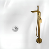 Floor Standing Bathtub Shower Faucet Bathroom Brass Water Mixer Tap