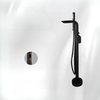 Floor Standing Bathtub Shower Faucet Bathroom Brass Water Mixer Tap