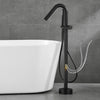 Floor Standing Bathtub Side Faucet Shower Standing Splash Proof Faucet