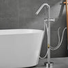Floor Standing Bathtub Side Faucet Shower Standing Splash Proof Faucet