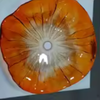 Flower Shape Tempered Glass Washbasin Crystal Glazed Art Vessel Sink
