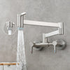Foldable Brass Kitchen Tap with Hot Cold Water Mixer Pot Filler Tap