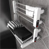 Foldable Electric Towel Warmer Carbon Fiber Heating with Timer