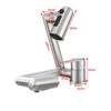 Foldable Stainless Steel Bathroom Basin Faucet Stream Sprayer Sink Tap