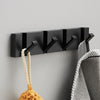 Folding Towel Hanger 2 Ways Wall Hook Coat Clothe Holder for Bathroom