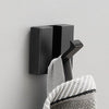 Folding Towel Hanger 2 Ways Wall Hook Coat Clothe Holder for Bathroom
