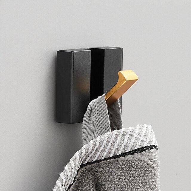 Folding Towel Hanger Ways Wall Hook Coat Clothe Holder for