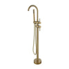 Freestanding Bathtub Brass Mixer Faucet Bath Spout With Handshower