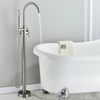 Freestanding Bathtub Faucet Brass Hot Cold Water Mixer Swivel Spout