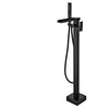 Freestanding Bathtub Faucet Waterfall Tub Faucet with Hand Shower