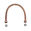 G1/2 Stainless Steel Water Inlet Pipe Valve Connector Plumbing Hose