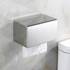 Gold Stainless Steel Bathroom Accessory Roll Paper Toilet Tissue Box