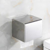 Gold Stainless Steel Bathroom Accessory Roll Paper Toilet Tissue Box