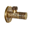 Golden Brass Antique Design Angle Valves