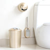 Toilet Paper Holder Toilet Brush Waste Bin Bathroom Storage Organizer