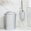 Toilet Paper Holder Toilet Brush Waste Bin Bathroom Storage Organizer