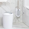 Toilet Paper Holder Toilet Brush Waste Bin Bathroom Storage Organizer
