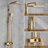 Golden Shower Bracket Faucet Rain Brass 8