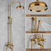 Golden Shower Bracket Faucet Rain Brass 8