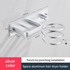 Hair Dryer Organizer Rack Bathroom Hairdryer And Straightener Holder