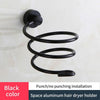 Hair Dryer Organizer Rack Bathroom Hairdryer And Straightener Holder