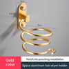 Hair Dryer Organizer Rack Bathroom Hairdryer And Straightener Holder