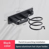 Hair Dryer Organizer Rack Bathroom Hairdryer And Straightener Holder