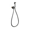 Hand-held Brass Bidet Sprayer Faucet Wall Mount Water Mixer with Hose