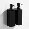 Hand Liquid Soap Dispenser Stainless Steel Bathroom Shampoo Bottles