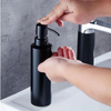Hand Liquid Soap Dispenser Stainless Steel Bathroom Shampoo Bottles