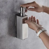 Hand Liquid Soap Dispenser Stainless Steel Bathroom Shampoo Bottles