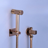 Handheld Bidet Sprayer Set Solid Brass Toilet Bathroom Douche Kit