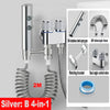 Handheld Toilet Bidet Stainless Steel Dual Button Bidet Sprayer Set